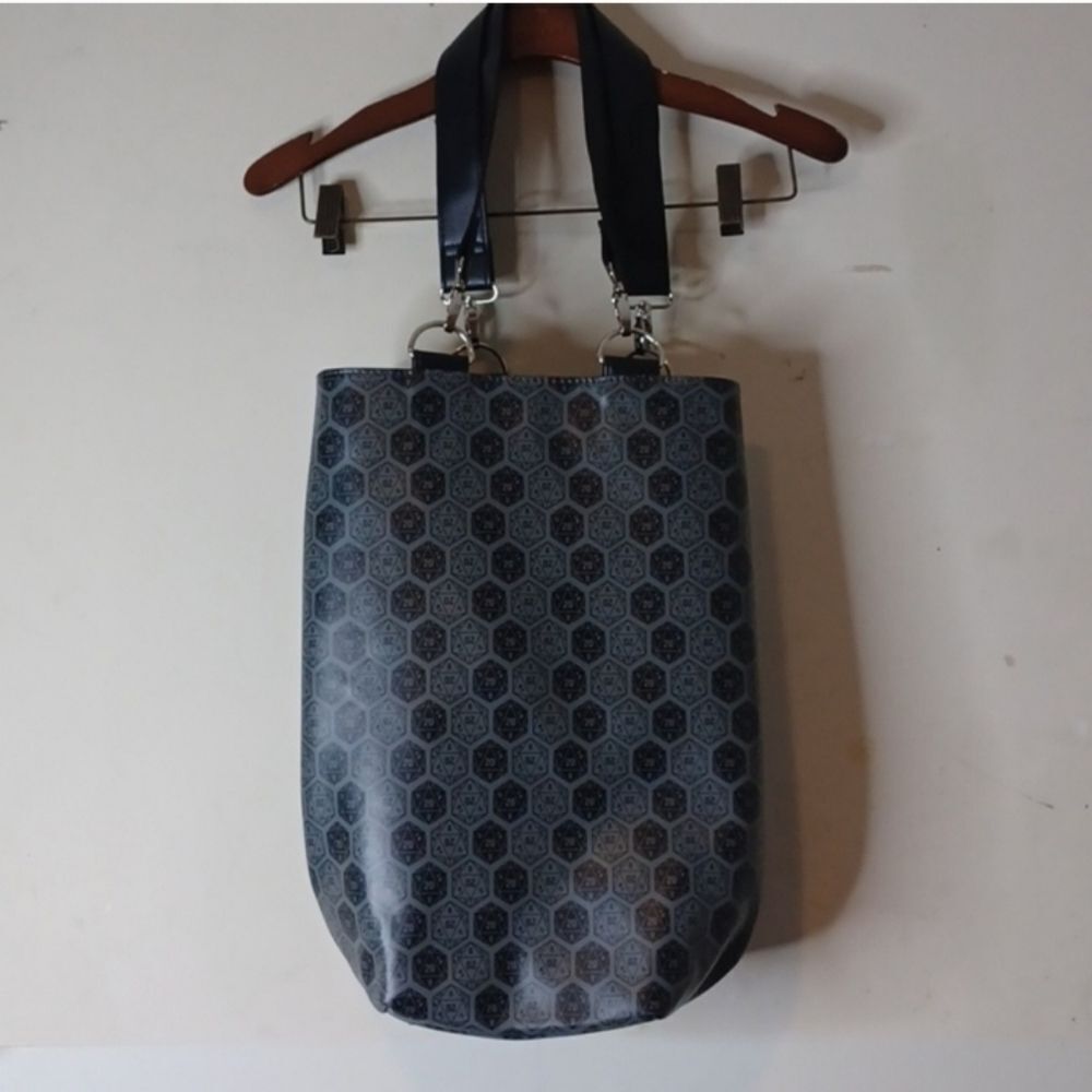 Thinkgeek Stylish Gray Hexagon Tote Bag - image 8